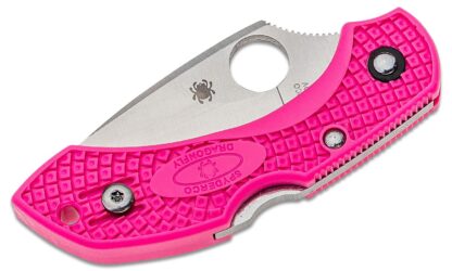 Spyderco DRAGONFLY 2 FRN PINK PLAIN S30V C28FPPNS30V2 - Image 4