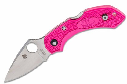 Spyderco DRAGONFLY 2 FRN PINK PLAIN S30V C28FPPNS30V2