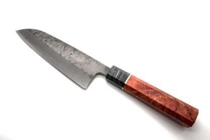 CUSTOM SANTOKU GINSANKO NASHIJI 170 MM - Ročaj Kyoto Sunset - Image 3