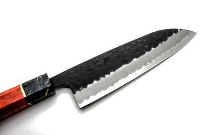 CUSTOM SANTOKU MORADO KURO-UCHI 165 MM - Ročaj Kyoto Sunset - Image 10