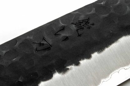 CUSTOM SANTOKU MORADO KURO-UCHI 165 MM - Ročaj Kyoto Sunset - Image 5