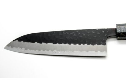 CUSTOM SANTOKU MORADO KURO-UCHI 165 MM - Ročaj Kyoto Sunset - Image 7